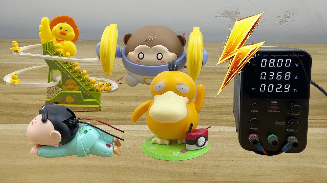 HIGH VOLTAGE on Electric Toys! #2