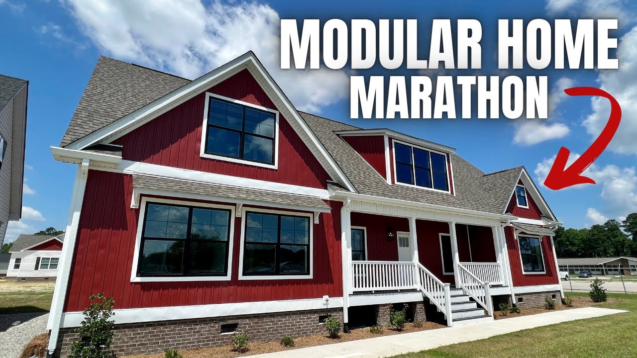 OVER 90 mins of NEW modular homes! Different manufacturers & locations included!