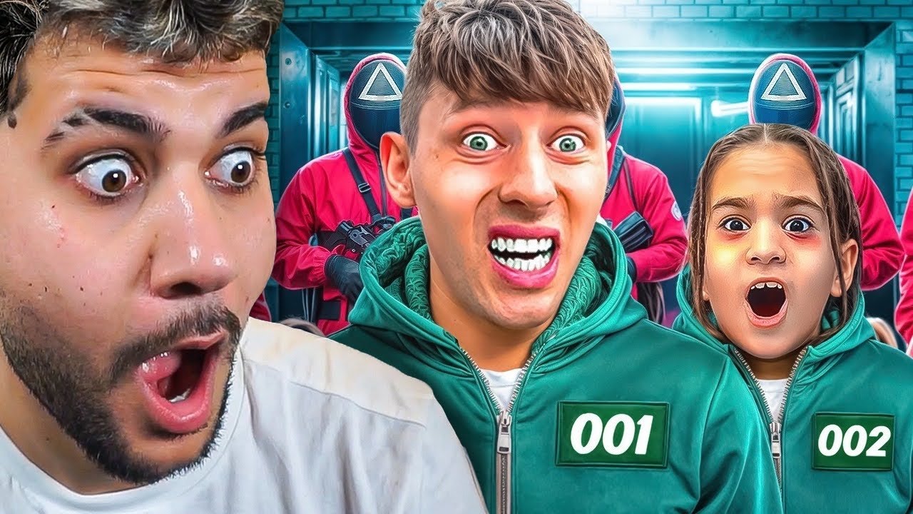 Leontin Überlebt 24 Stunden In Squid Game!