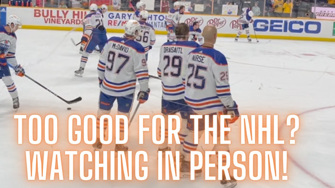 McDavid and Draisaitl DOMINATE the Preds | CRAZY in Person (AGAIN)