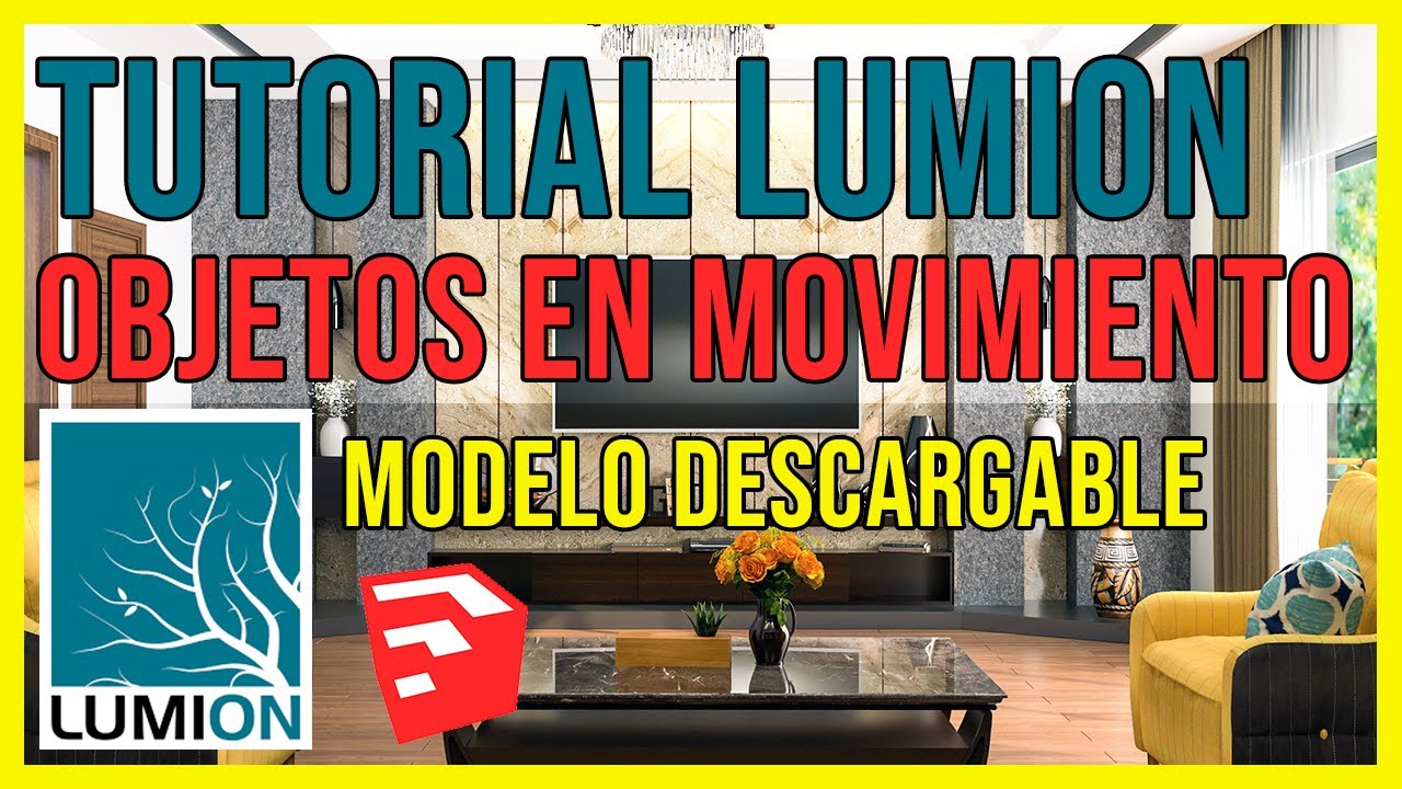 TUTORIAL- COMO ANIMAR /AGREGAR EFECTO DE MOVIMIENTO A OBJETOS Y MUEBLES 3D USANDO LUMION