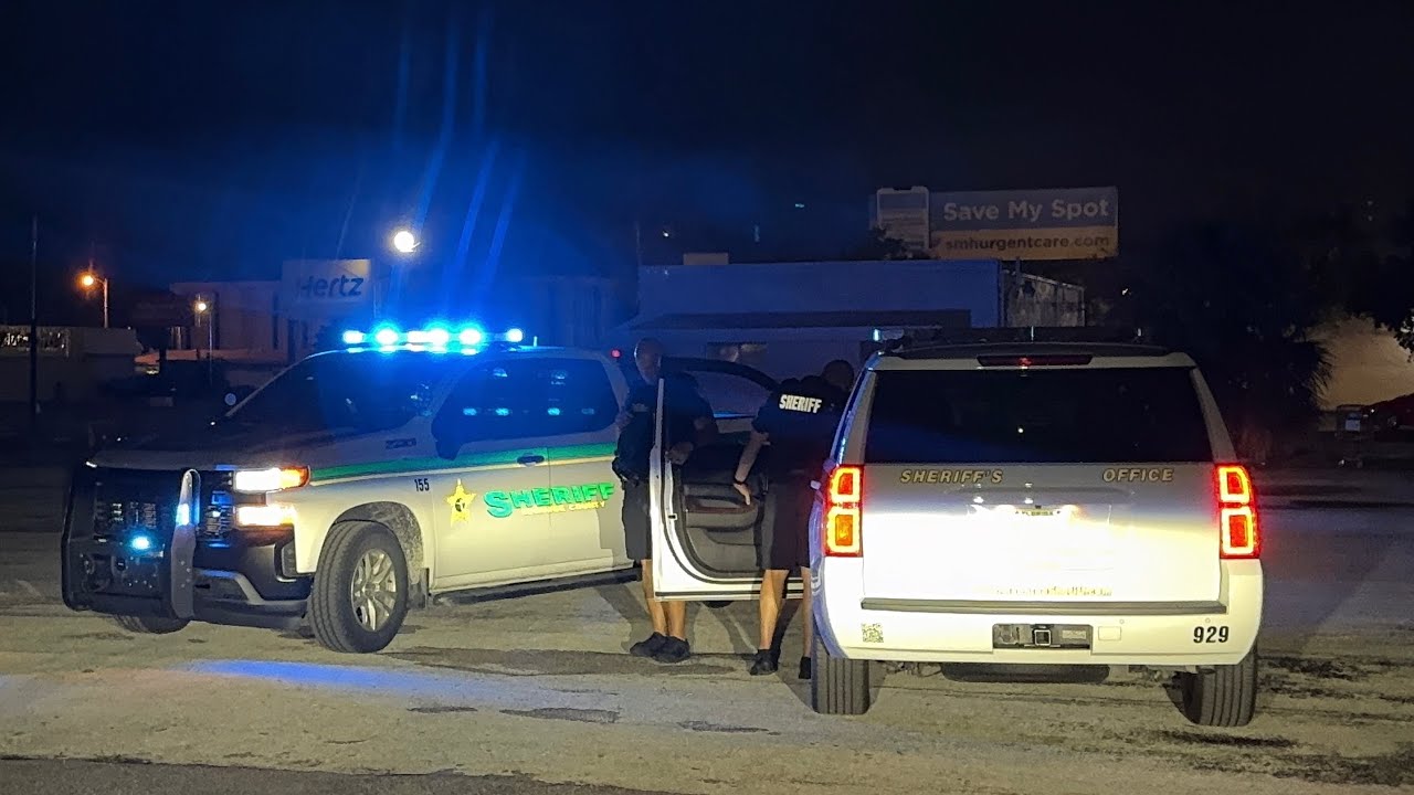 Crime Ridden Bradenton, Florida Streets At Night 2025