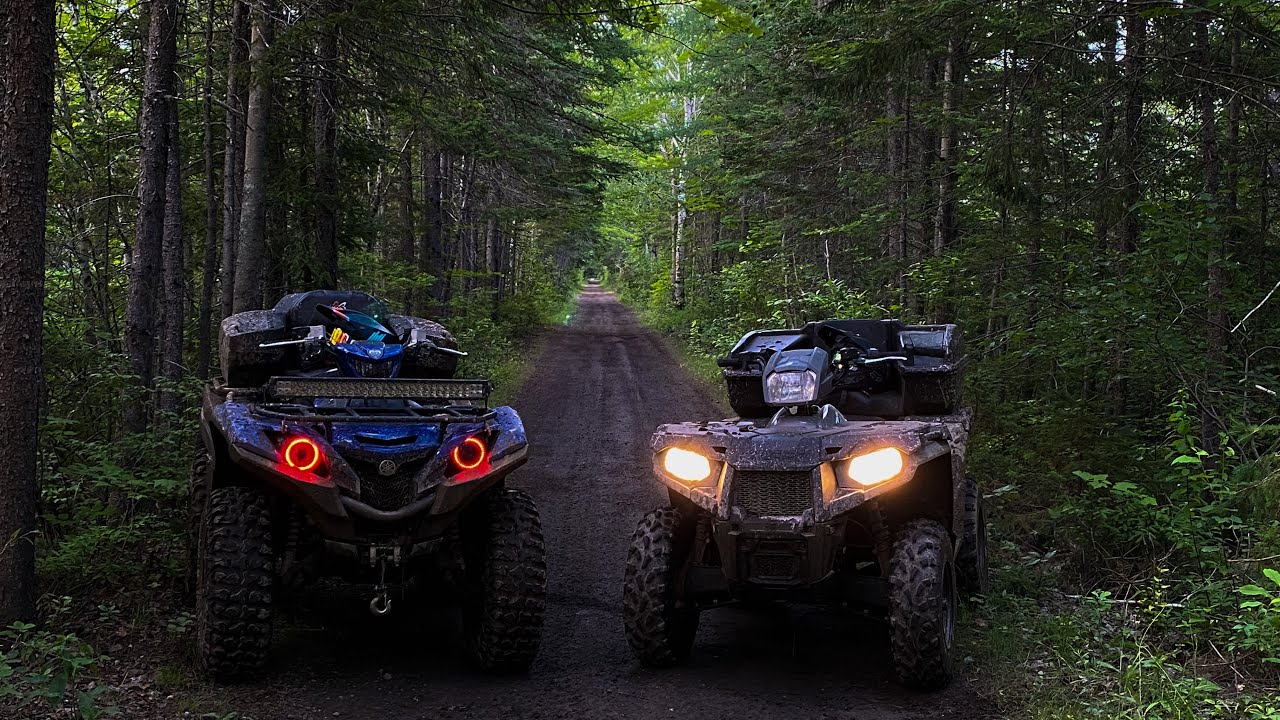 Grizzly 700 & Sportsman 570 trail rips