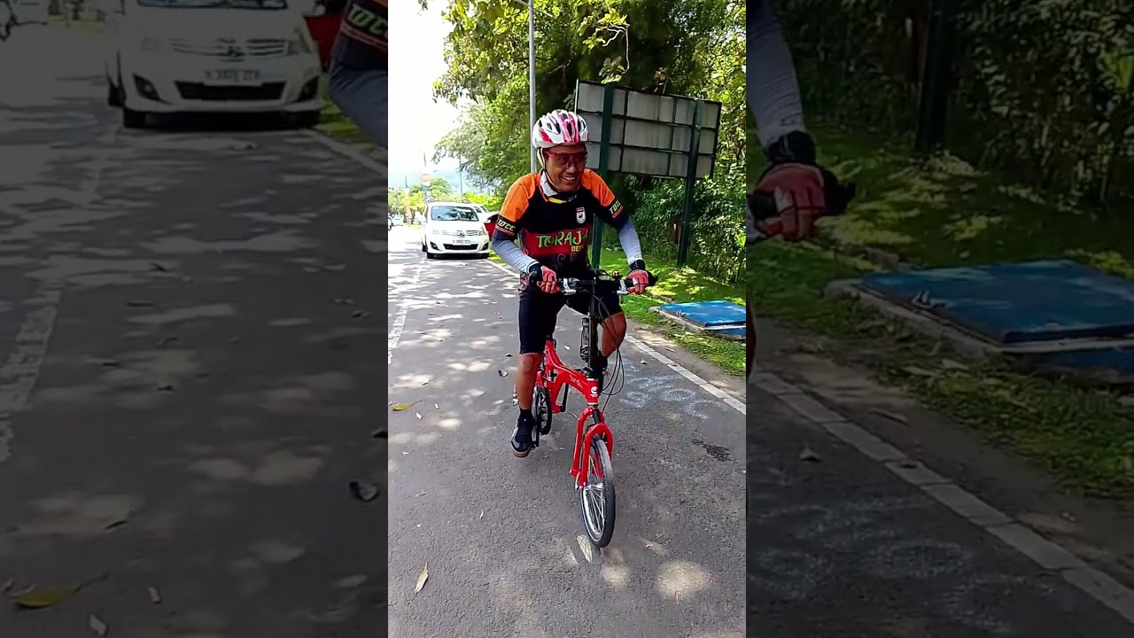 Touring Sepeda ke Sentul. Seli kuat nanjak