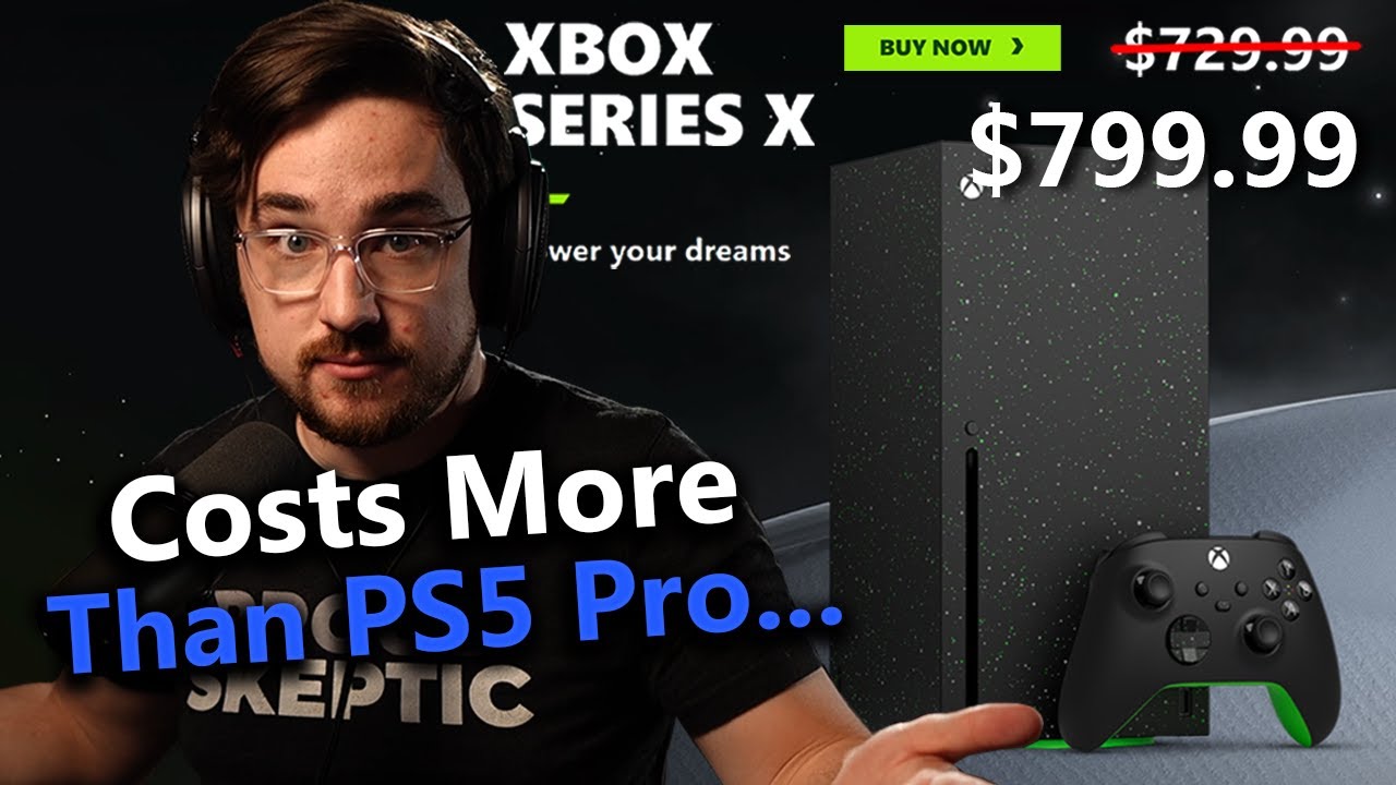 Xbox снова повышает цены на консоли...