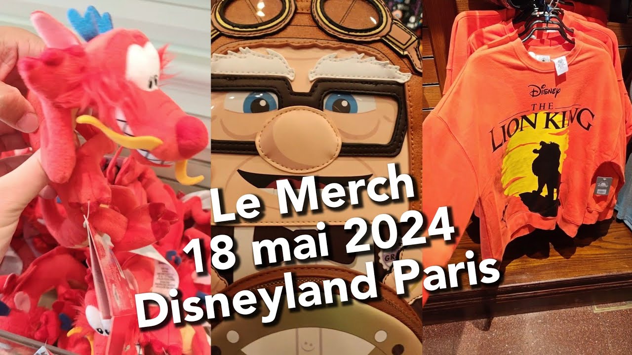 le merch de la semaine : Carl Fredricksen, la peluche pour épaule Mushu à Disneyland Paris