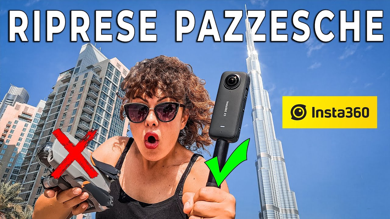 INSTA360 X3  tra i grattacieli di Dubai - Test e Recensione Completa ( Pro e Contro ) EFFETTO GTA