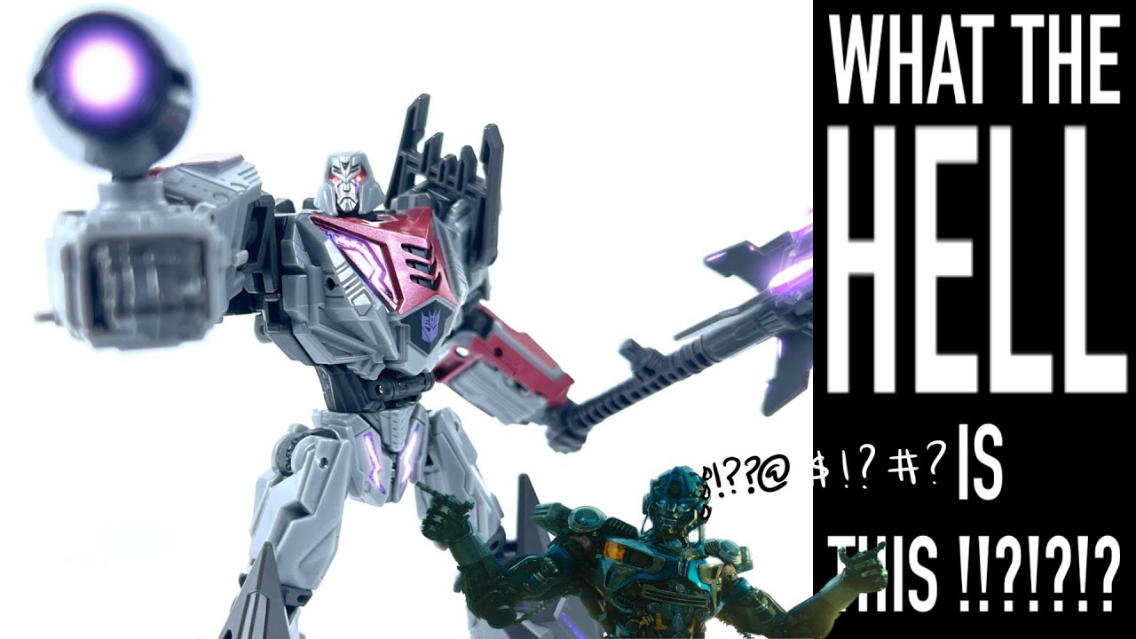 Transformers Studio series GAMER edition War for Cybertron Voyager class Megatron Review