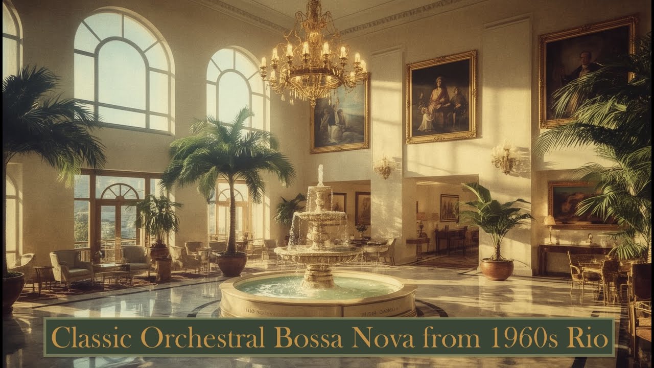 Hi-Fi Orchestral Brazilian Jazz ~ Vintage Bossa Nova Instrumentals for Study & Work