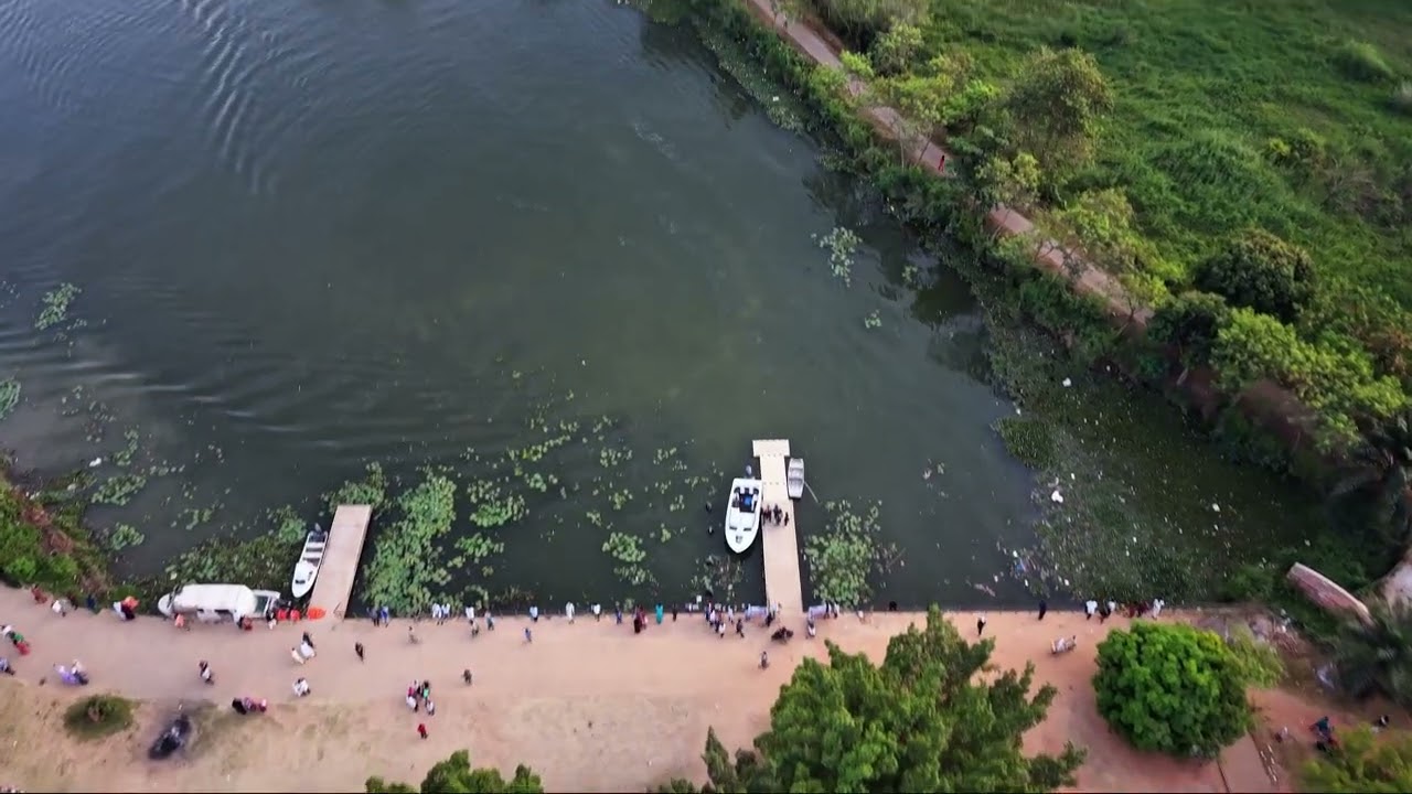 Jabi lake #contentcreator #drone #youtuber 