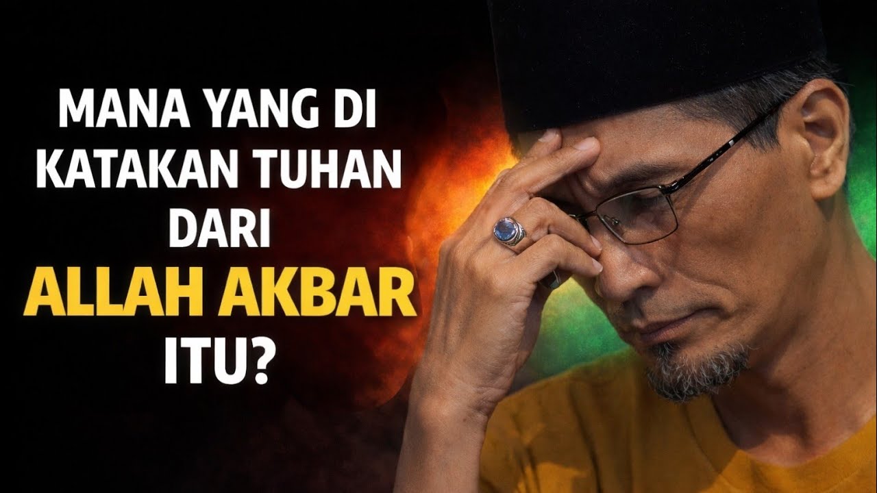 KH. MUKHLASON ROSYID 🔴MANA YANG DIKATAKAN TUHAN DARI ALLAH AKANAR ITU ?