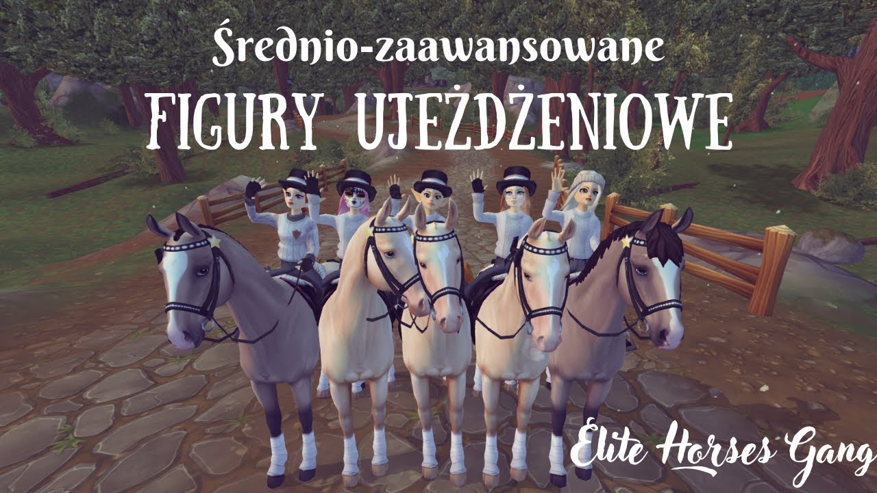 [SSO] średnio-zaawansowane figury ujeżdżeniowe || Elite Horses Gang
