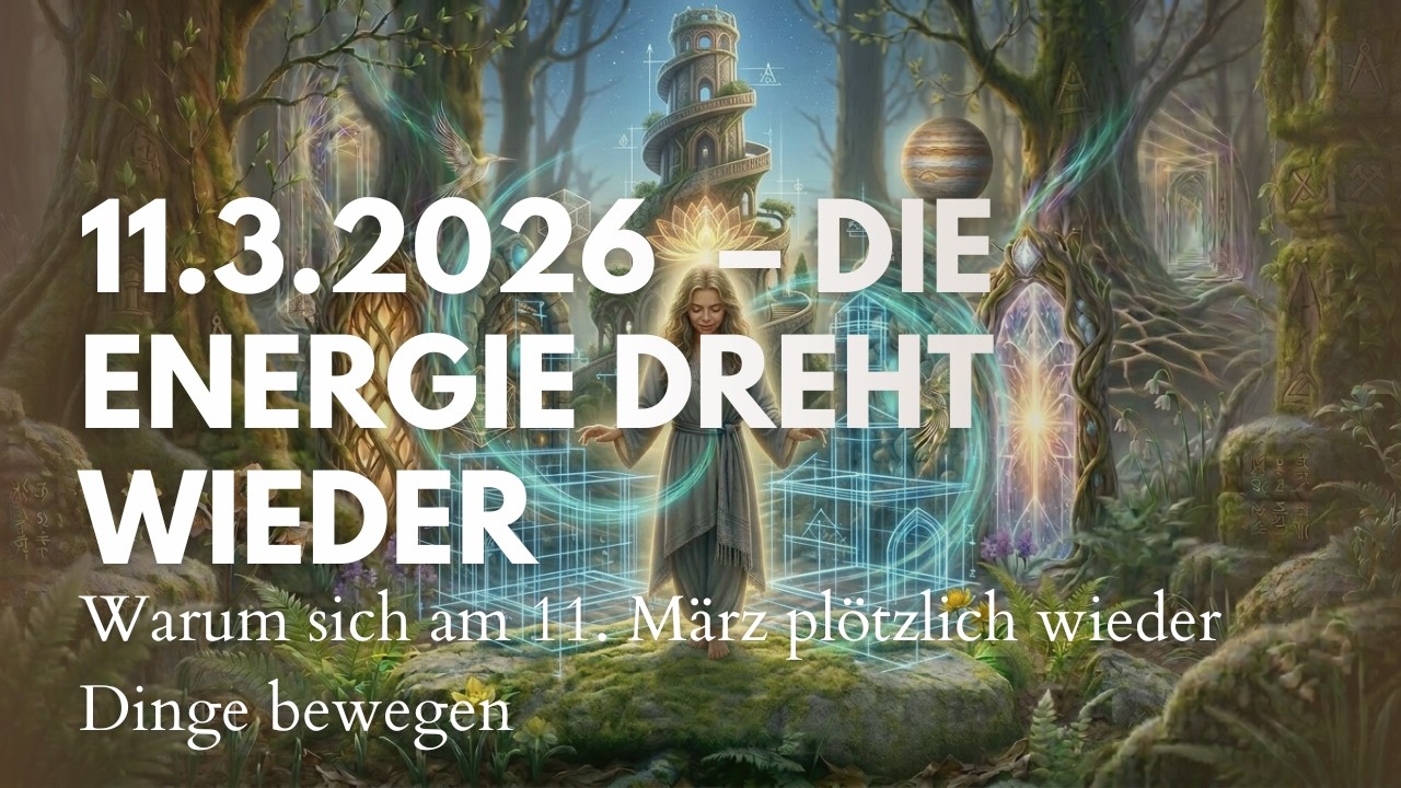 Der 11.3. - die Energie dreht wieder vorwärts. Aus Astrologischer & Numerologischer Sicht beleuchtet