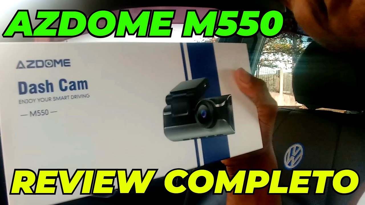 Câmera veicular Azdome M550 - Tudo o que você precisa saber