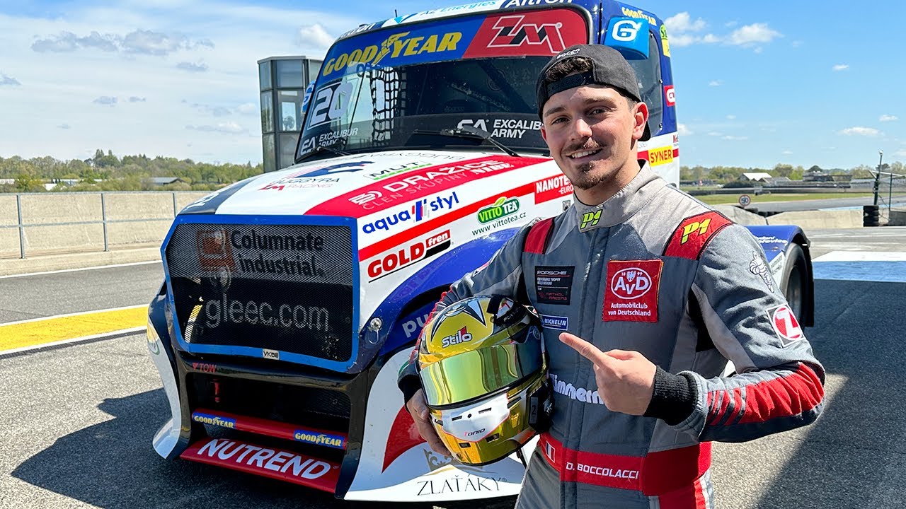 Je teste un CAMION DE COURSE pour la 1ère fois! C’est une dinguerie 😈🔥