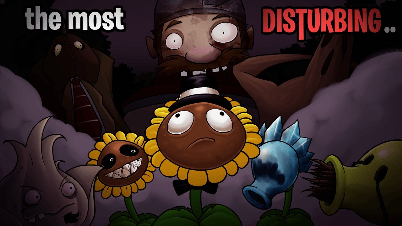 Самая жуткая фанатская игра по PVZ... (PVZ: Scared)