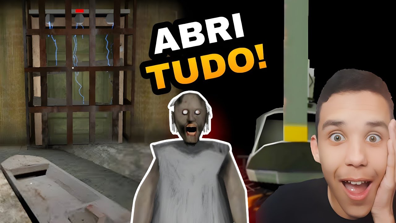 ABRI TODAS AS FUGAS NO GRANNY 2 😱