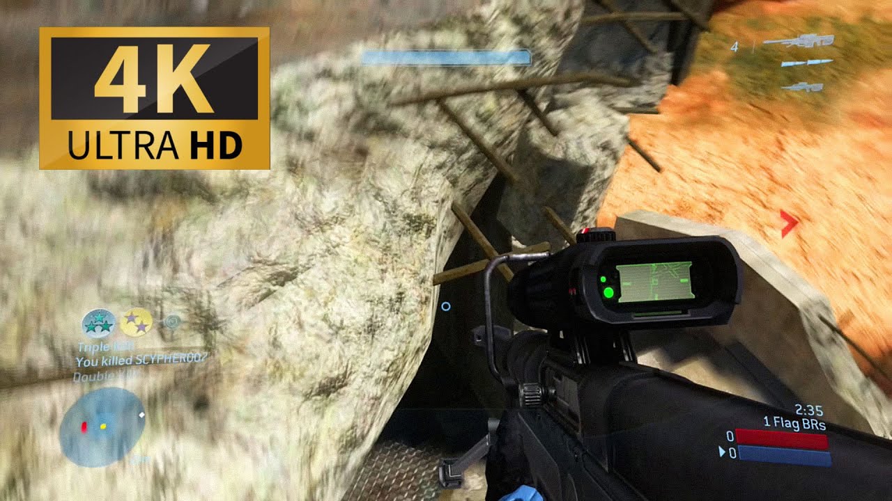 halo spartan gets caught in 4k
