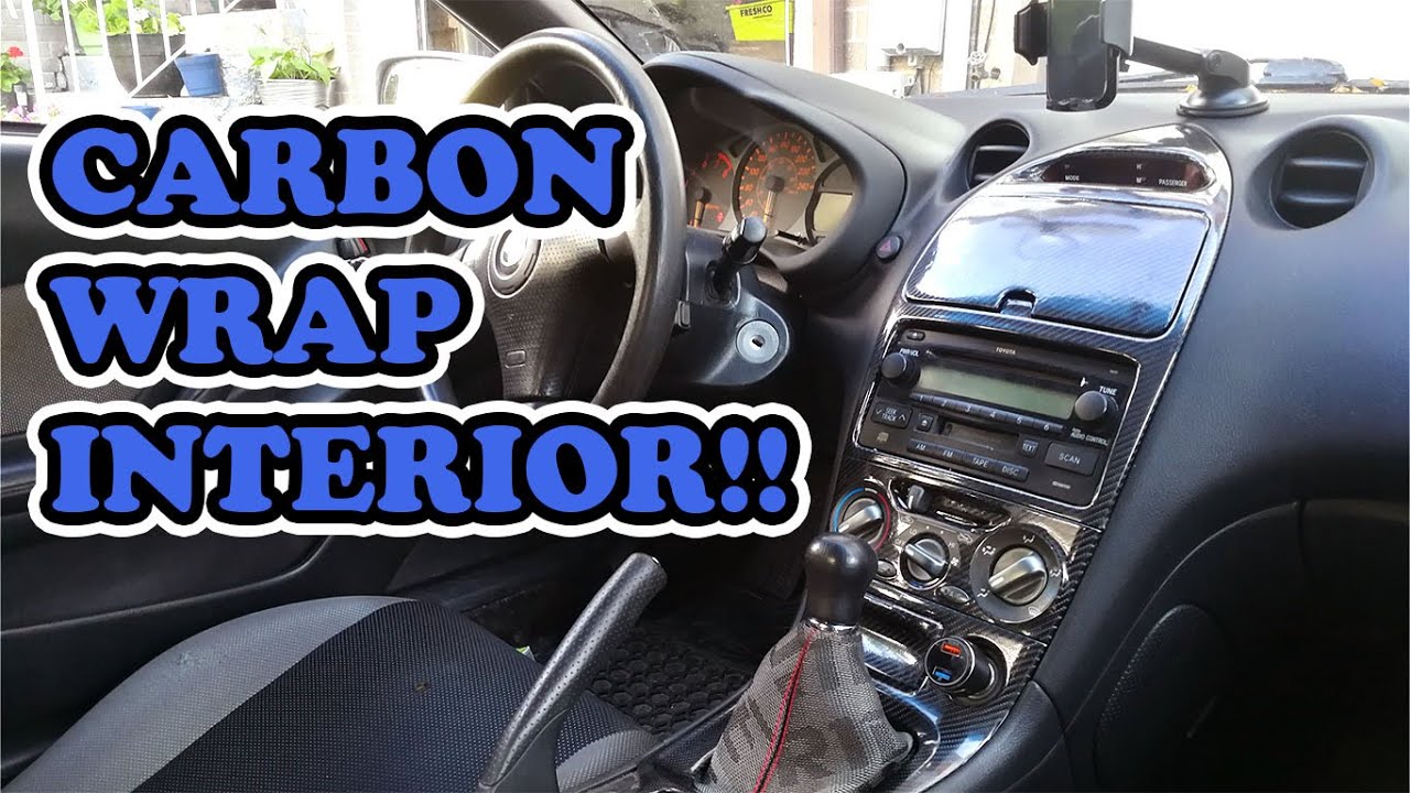 How to remove center console from Celica! and wrapping it!