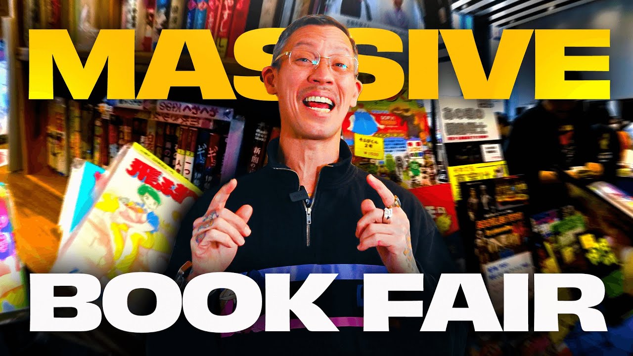 HUGE Vintage Manga and Art Book Event in Tokyo, Japan