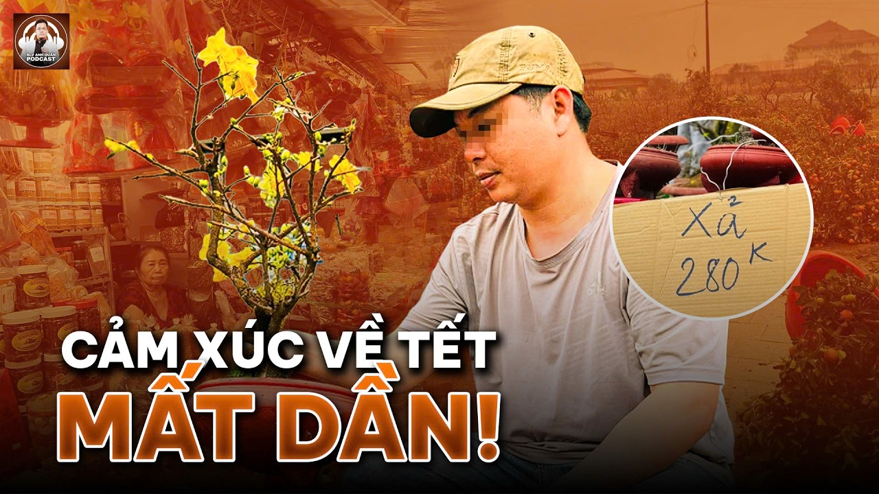 ĐÀO QUẤT Ế ẨM KỶ LỤC CHƯA TỪNG CÓ - TẾT NAY KHÔNG CÒN VUI NHƯ TẾT XƯA, KHI TẾT DẦN TRỞ THÀNH ÁP LỰC!