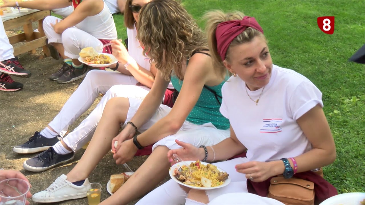 Paella popular Nava de la Asunción 2019