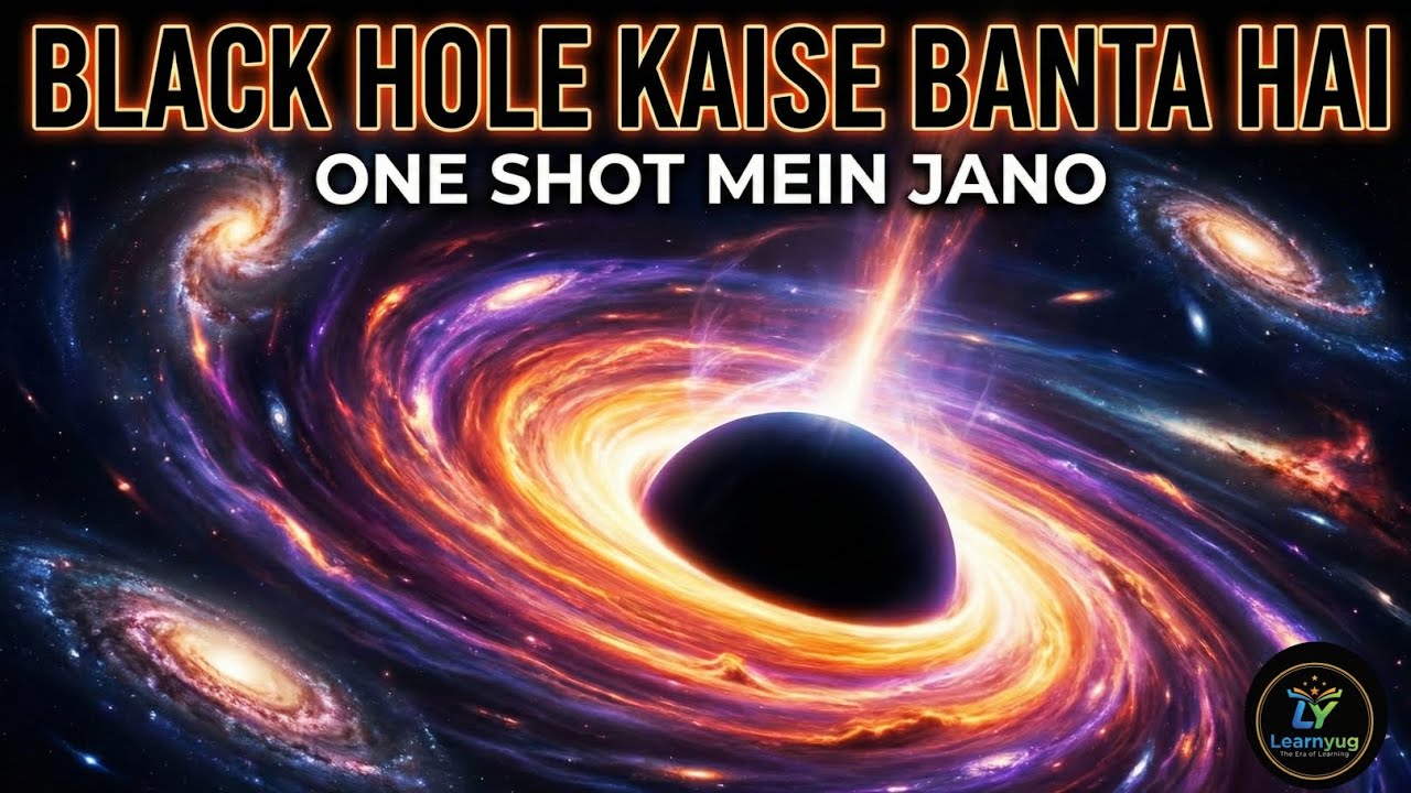 Black Hole Kaise Banta Hai? पूरा सच एक वीडियो में! | The Birth of a Black Hole 