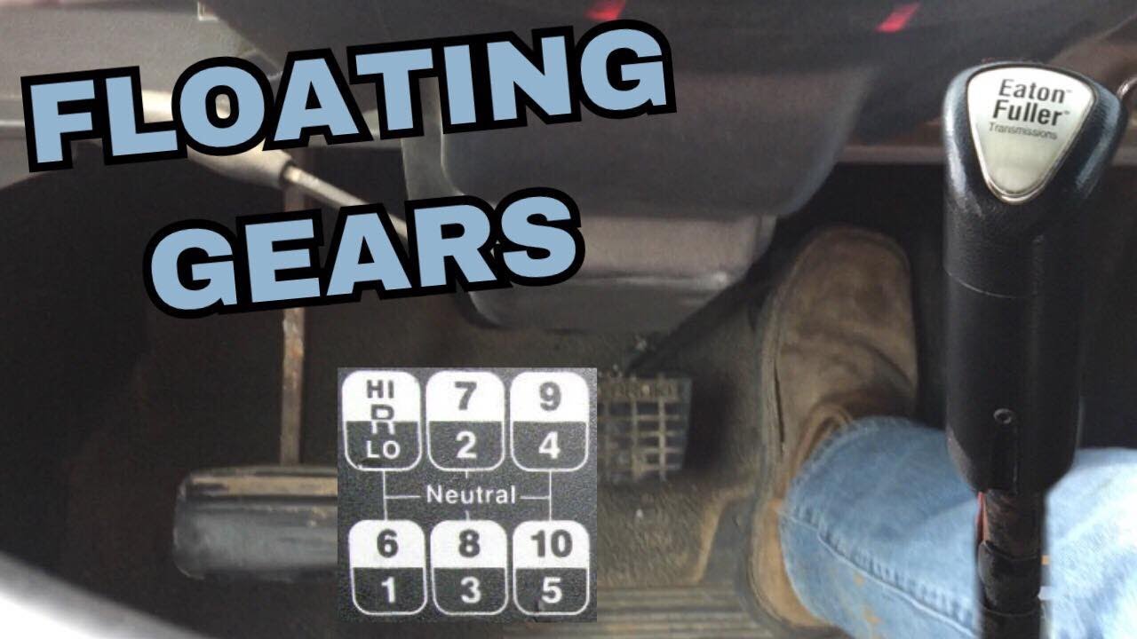 Floating gears on a 10 speed, upshifting and downshifting