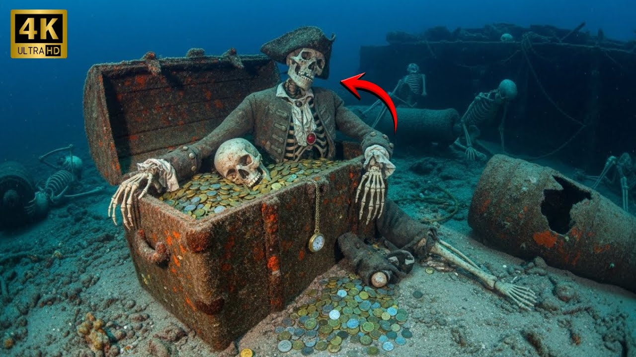 Recovering Blackbeard’s Lost Treasure — Massive Chests of Spanish Gold!