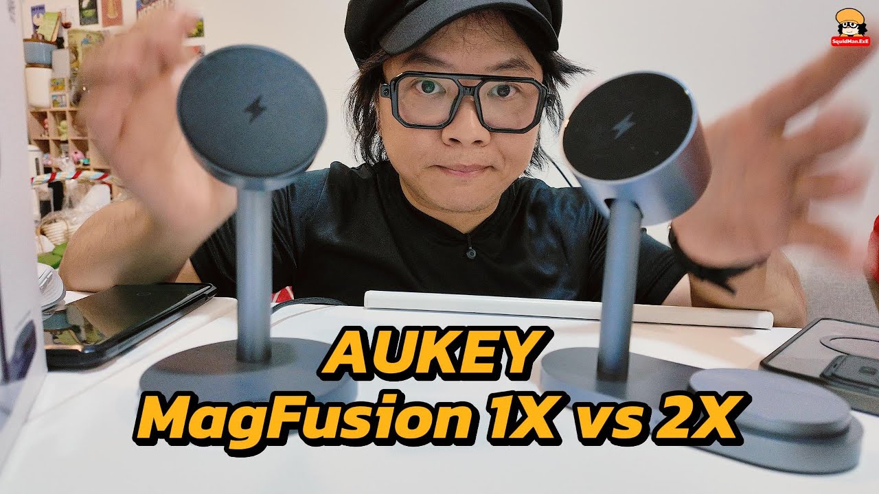 สรุปจบ! แท่นชาร์จไร้สาย 25W ที่ดีที่สุด! AUKEY MagFusion 2X Qi2 2 ดีจริงไหม?