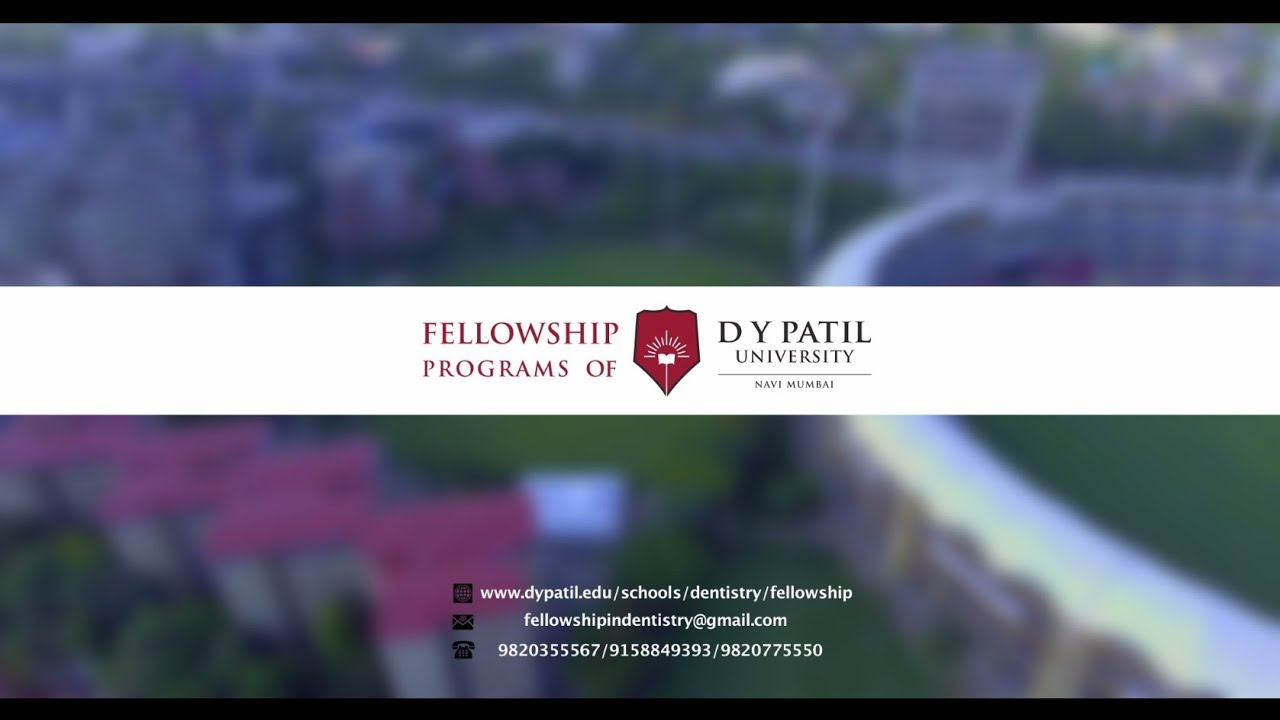 Fellowship Program in Contemporary Endodontics at DY Patil University Navi Mumbai.