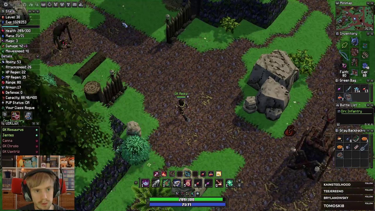 Lvl 30 grind... Trying builds & professions later