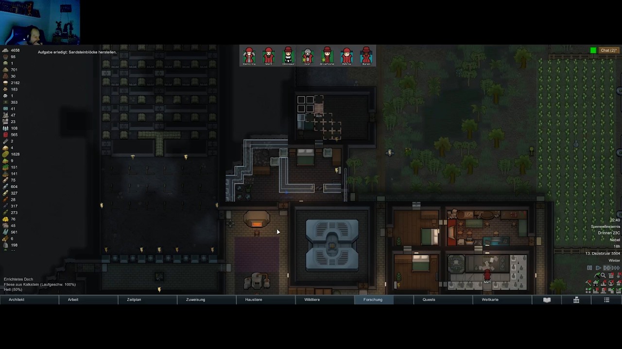 RimWorld - Multiplayer #78 Umbau des Schlafzimmers und Stromknappheit