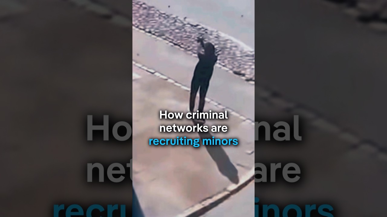 How criminal networks are recruiting minors | DW Documentary