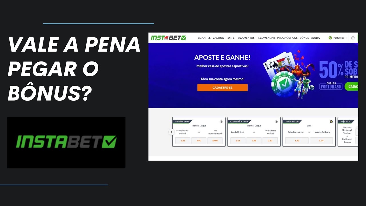 INSTABET - VALE A PENA PEGAR O B&Ocirc;NUS?