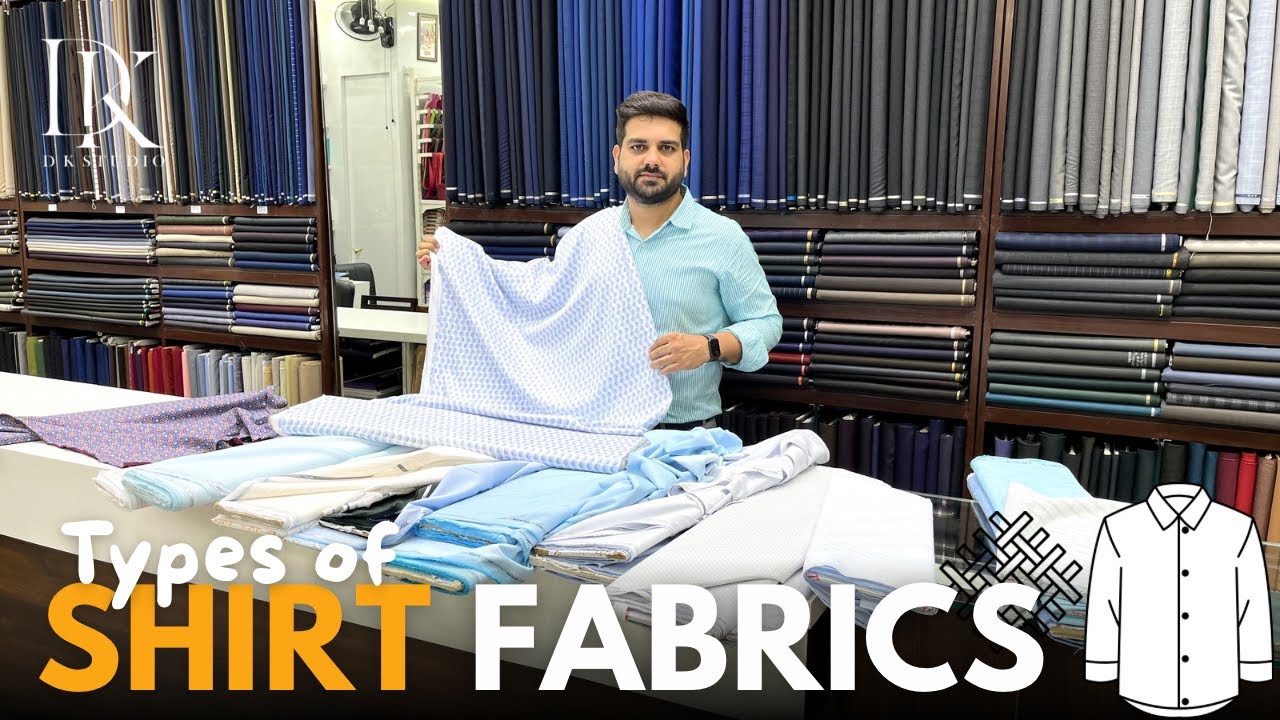 Types of Shirt Fabrics 🧵👔