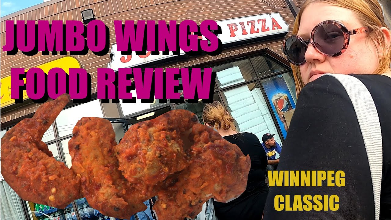 JUMBO PIZZA WINGS REVIEW #winnipeg #food #pizza #wings #review Local hot spot.