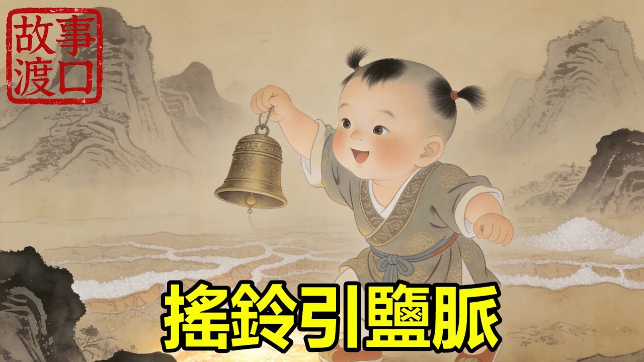 6歲小童拾荒撿回破銅鈴，夜夜搖鈴伴母入睡，鈴聲引來螢火聚成燈，照出地下鹽脈，官府封礦，知縣親來請他主理，滿堂官吏全愣住了！#民間故事#善有善報#爲人處世#故事分享