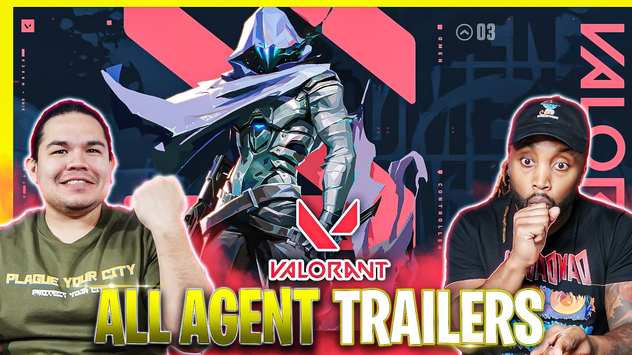 Ranking ALL of the VALORANT (Pre-Launch) Agent Reveal Trailers!