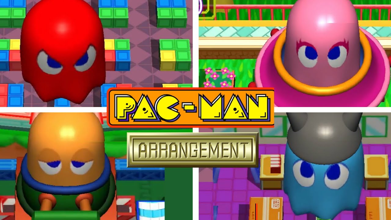 PAC-MAN ARRANGEMENT - All Bosses