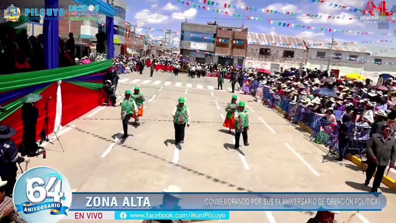 Gean desfile cívico  || Celebración por el XLIV Aniversario del Distrito de Pilcuyo 2025 