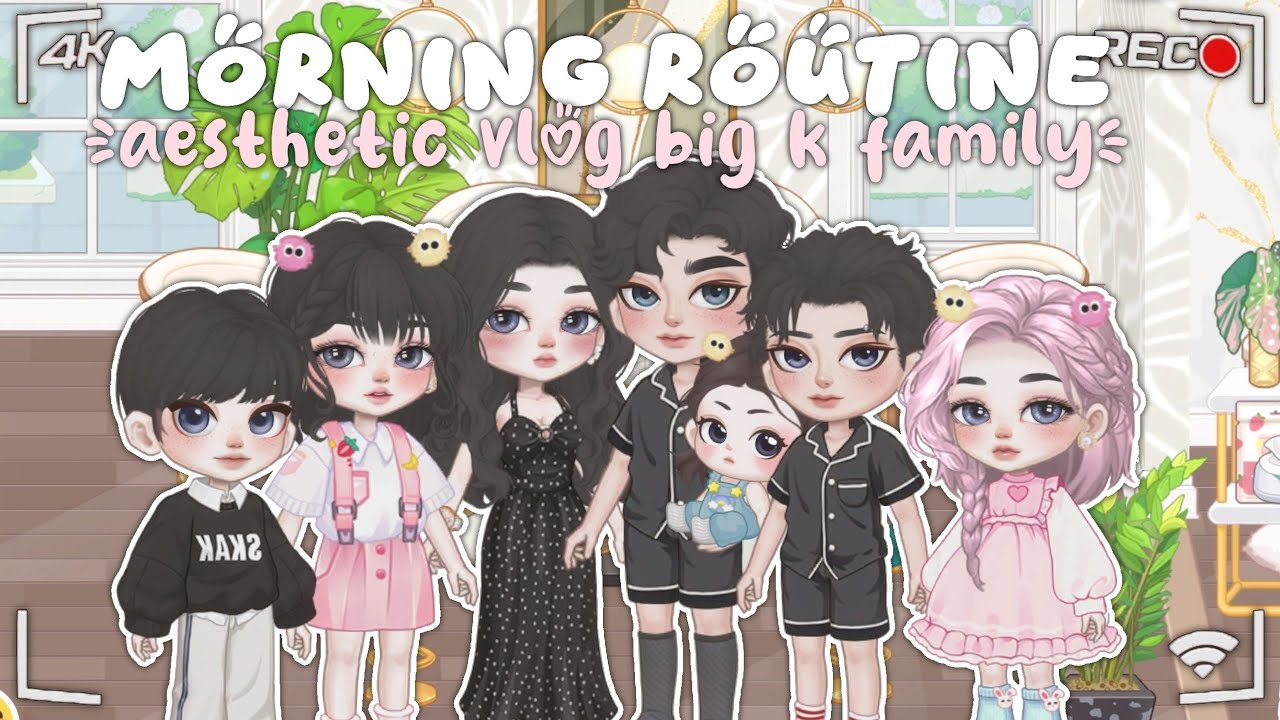 DRAMA YOYA TIME || MORNING ROUTINE WITH MOM KELINE AND BIG K FAMILY ||