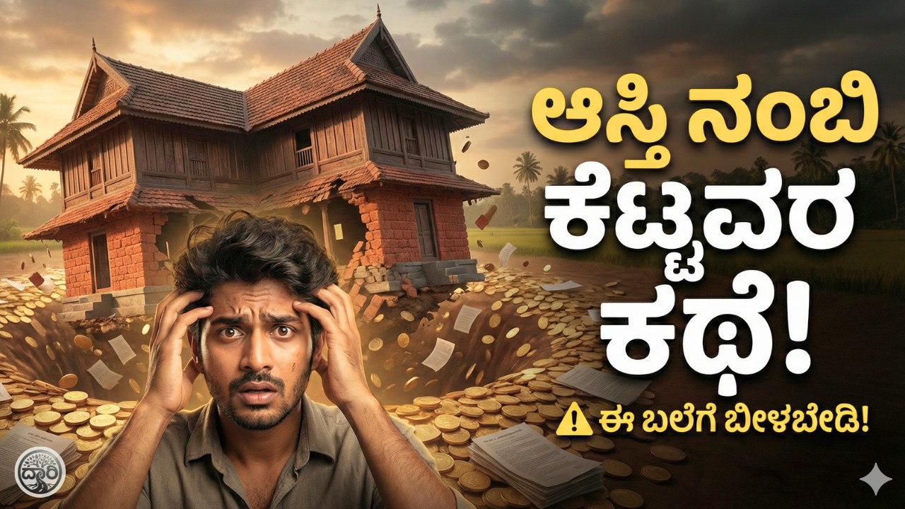 ಆಸ್ತಿ ನಂಬಿ ಕೆಟ್ಟವರ ಕಥೆ! 🏠 Don't fall for this trap. ಈ ಮಾತು ನಿಮ್ಮ ಜೀವನದ ಅತಿ ದೊಡ್ಡ ಸುಳ್ಳು. 🤥 Mindset.