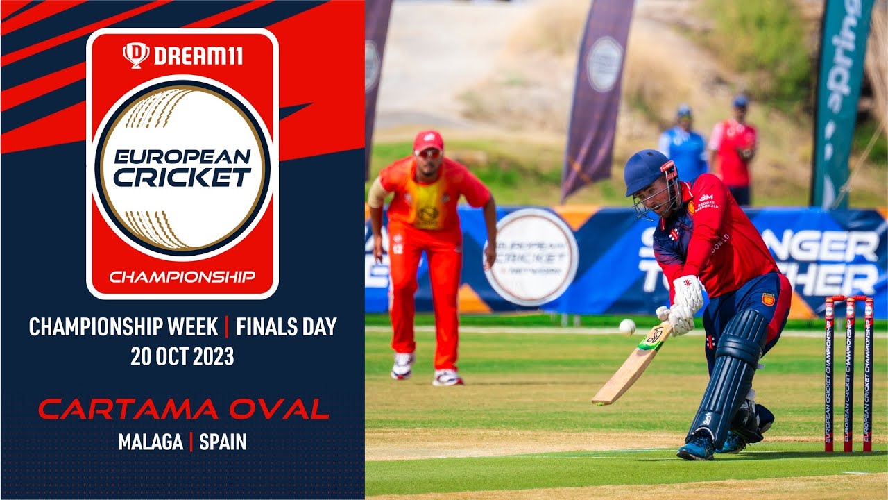 🔴 Dream11 European Cricket Championship, 2023 |Championship Week, Finals Day | T10 European Cricket