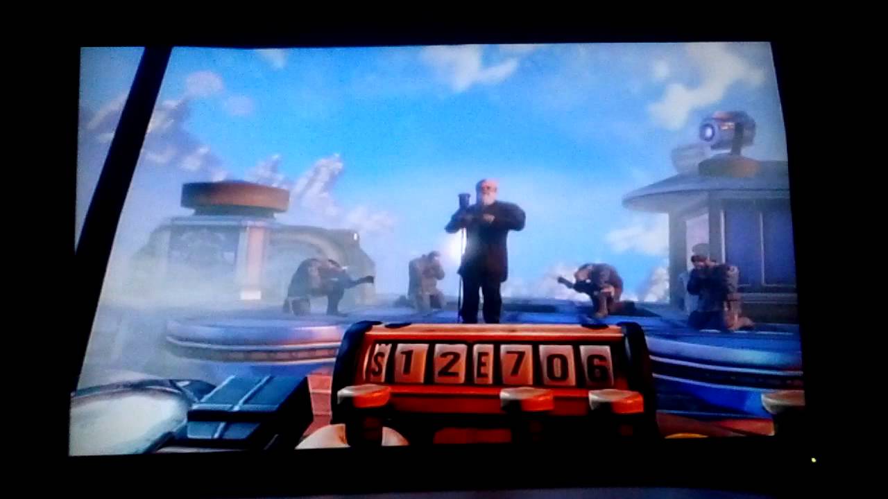 Bioshock infinite ship burns down