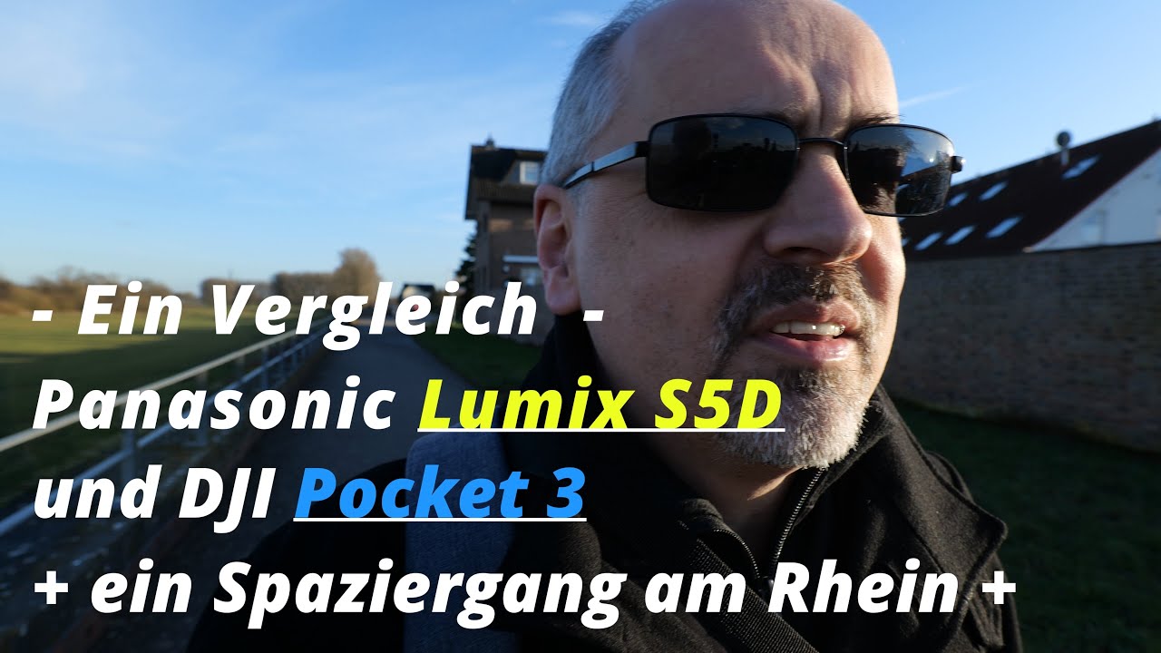 Vergleich Panasonic Lumix S5D Vollformat und DJI Pocket 3