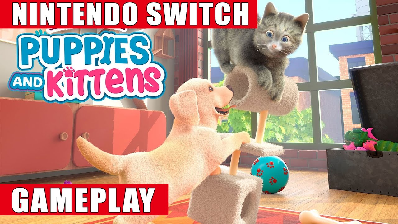 My Universe: Puppies and Kittens Nintendo Switch Gameplay