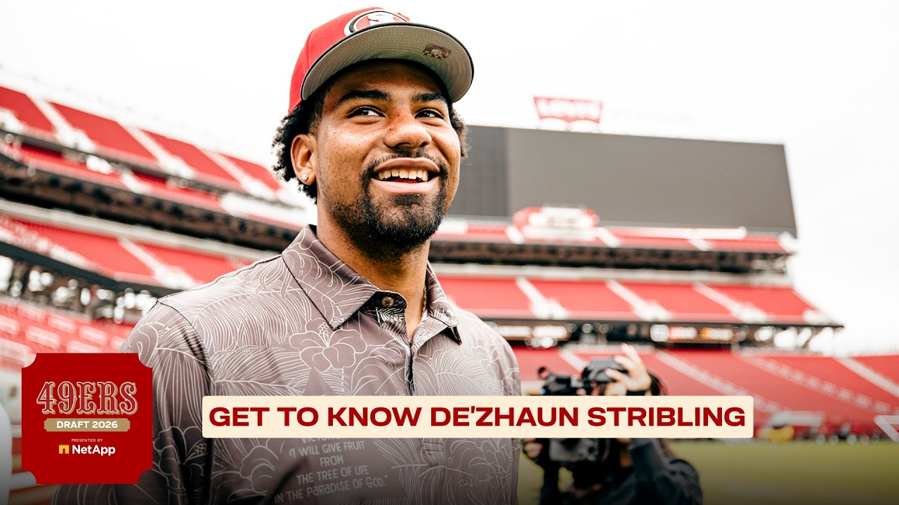 Meet 49ers WR De'Zhaun Stribling | 2026 NFL Draft