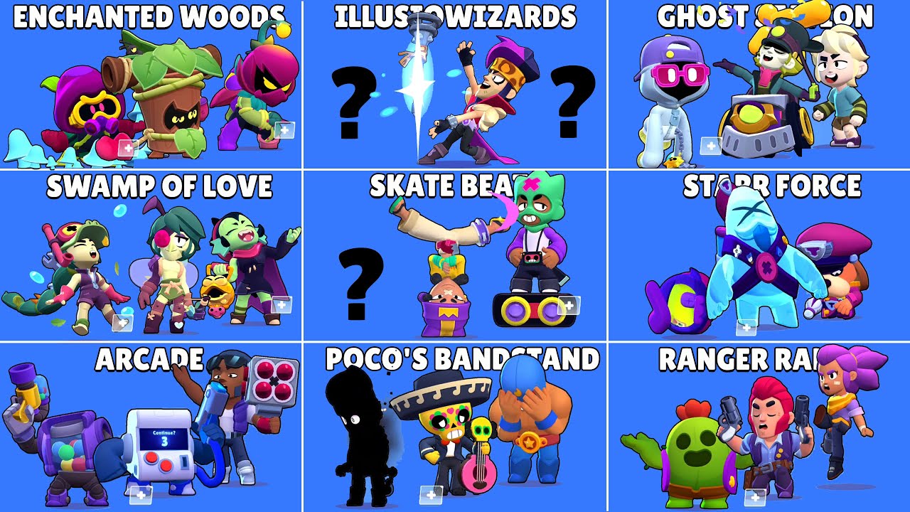 All Trios In Brawl Stars | Winning & Losing Animation