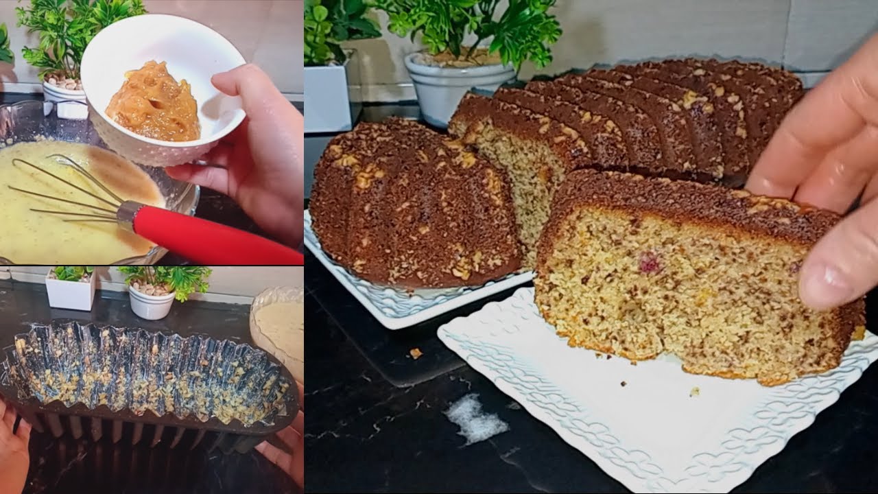 كيكة التمر والكركاع بطريقة جديدة 😍 🇲🇦